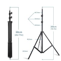 Кольцевой свет Deep RL-10 LS Black 2